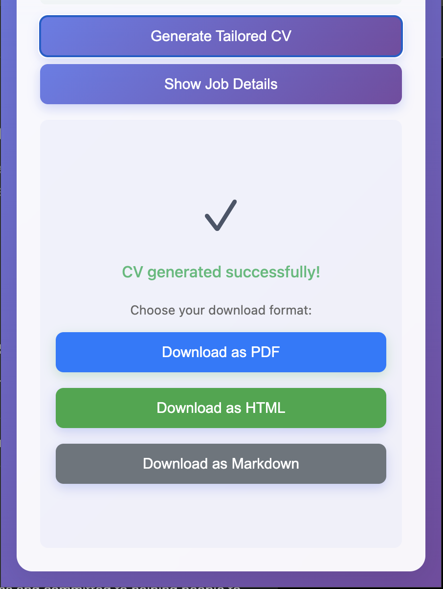 iJobber settings screen with API key configuration and document preferences